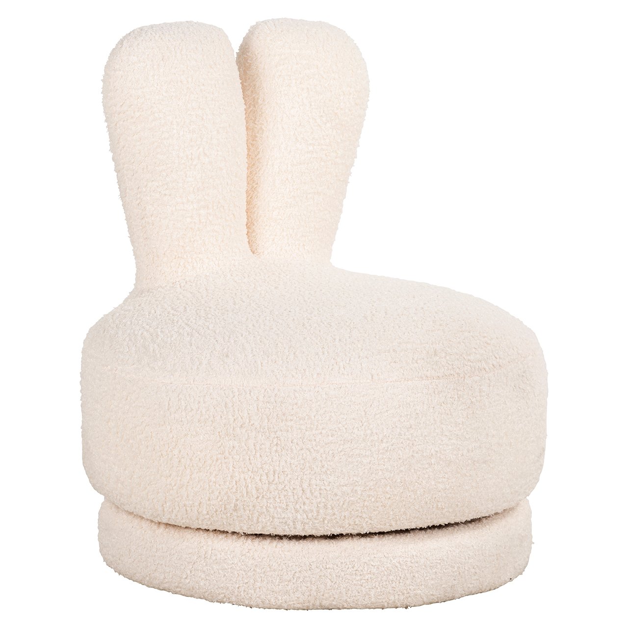 Kindersessel Bunny white teddy (Teddy 14 White)