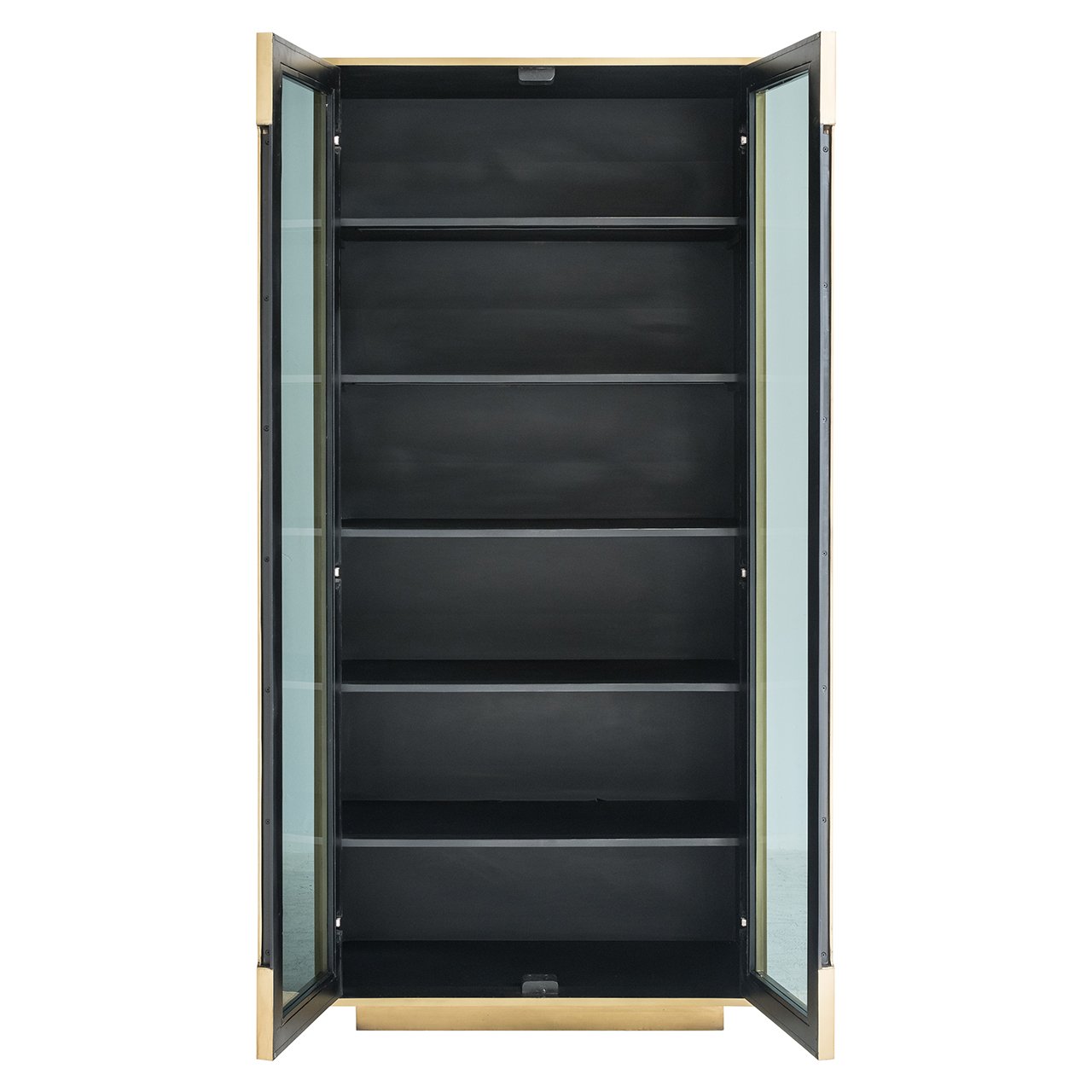 Schrank Finsbury 2-türig (Black/gold)