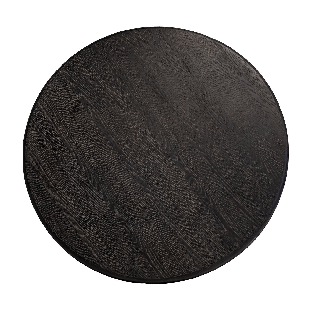 Esstisch Macaron 130Ø (Black rustic)