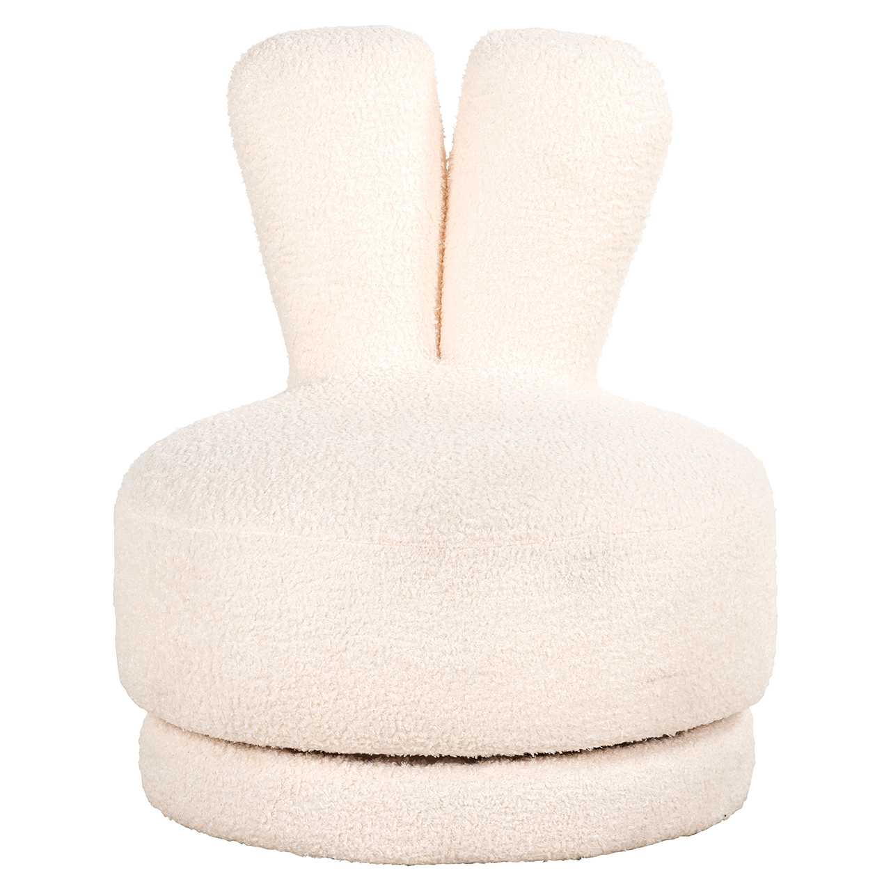 Kindersessel Bunny white teddy (Teddy 14 White)