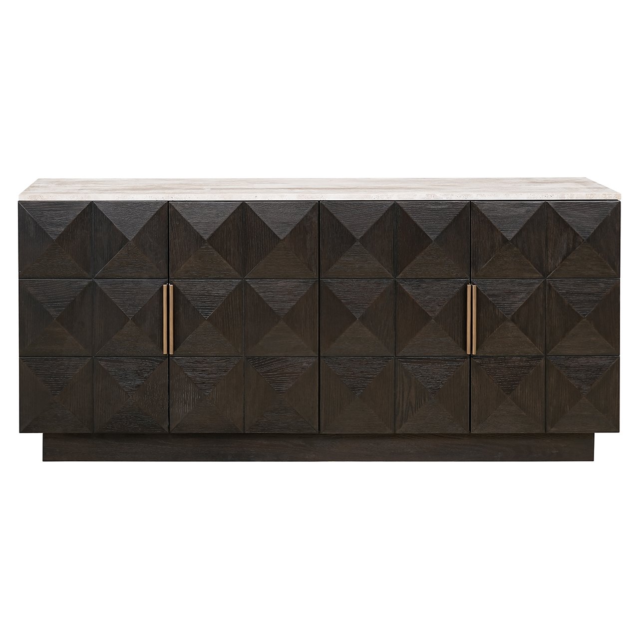 Sideboard Claremont 4-türig (Brown)