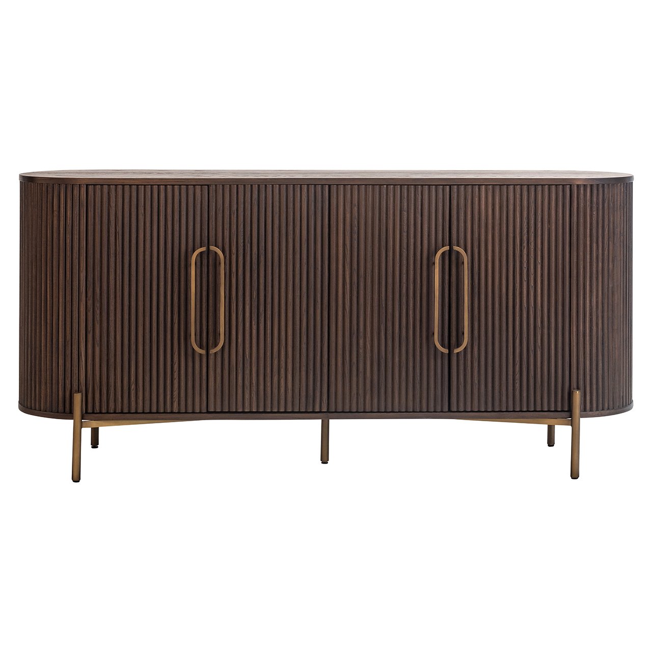 Sideboard Luxor 4-türig (Brown)