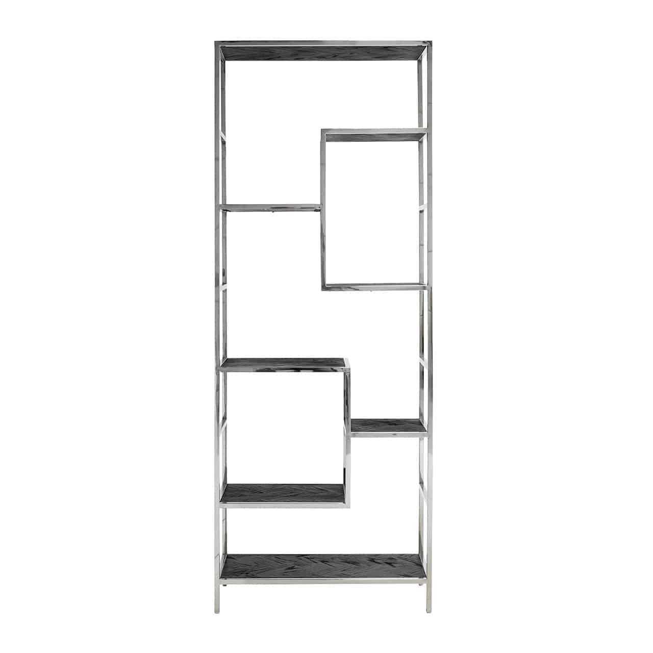 Wandschrank Blackbone silver (Black rustic)