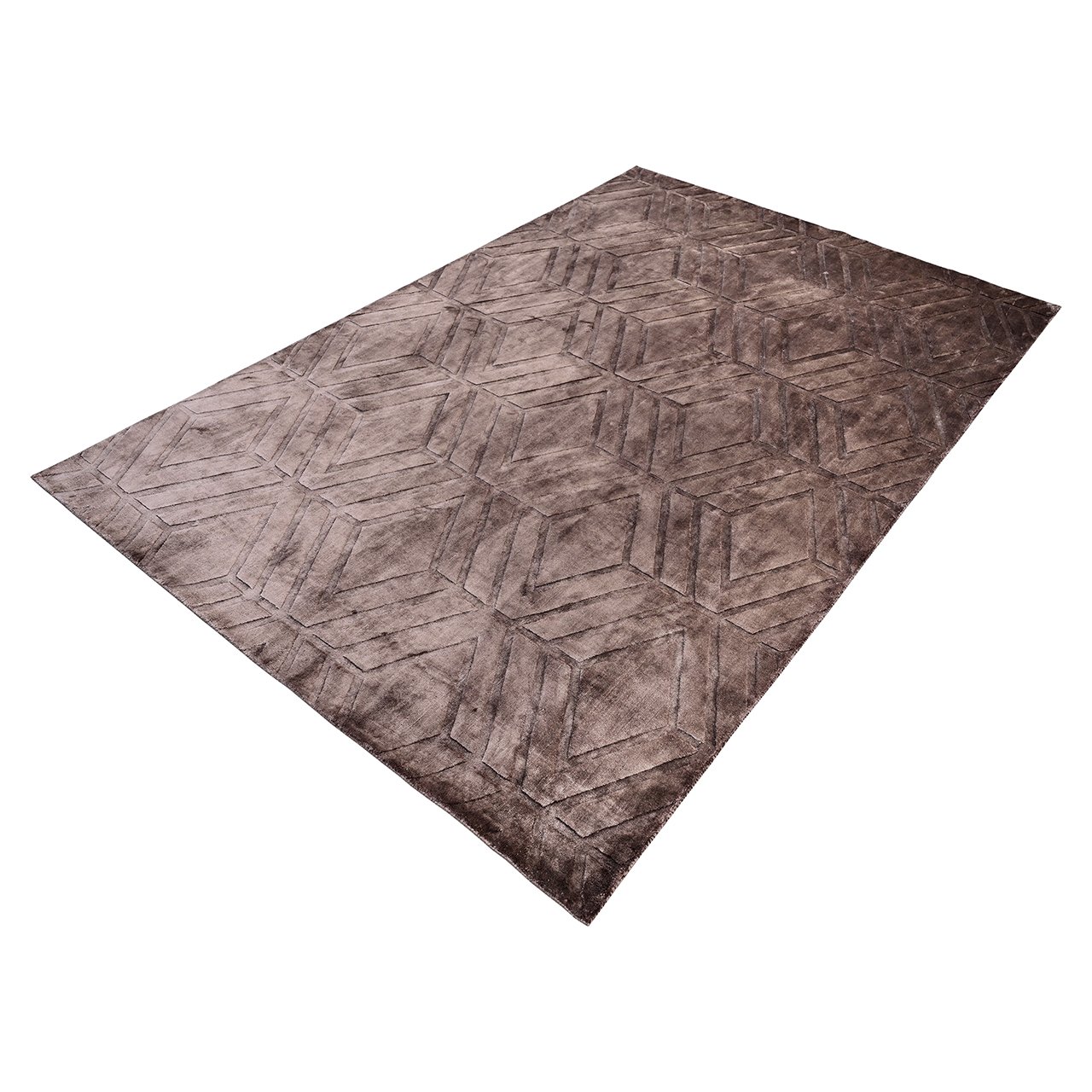 Teppich Yoeri dunkelbraun 200x300 (Brown)