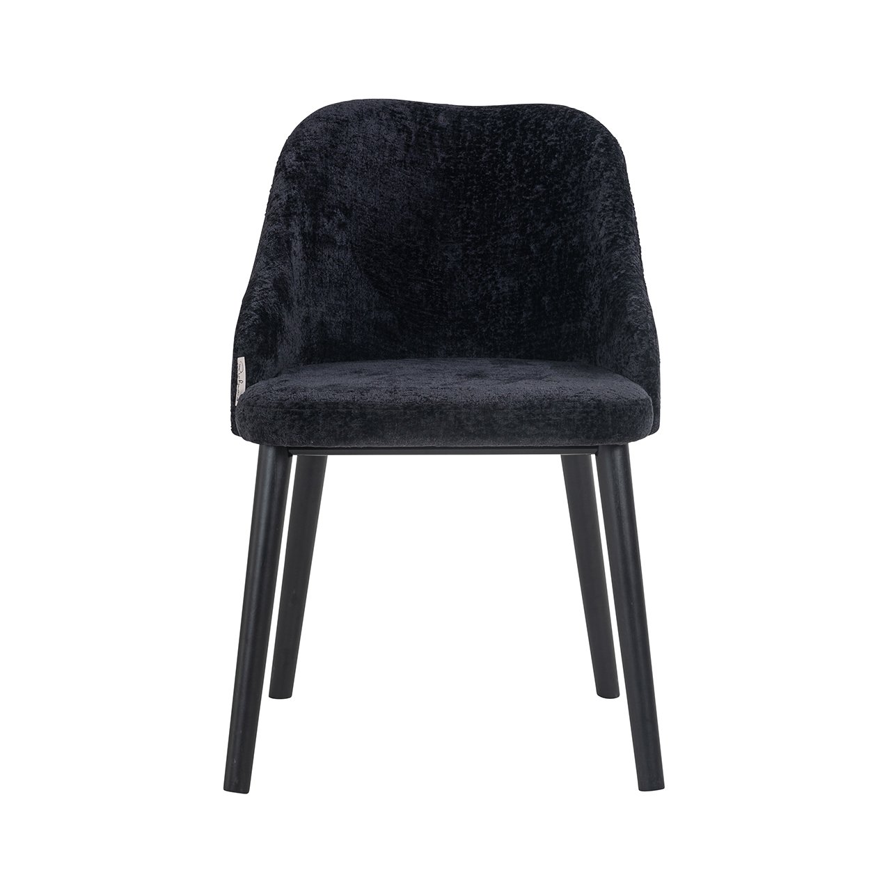 Stuhl Twiggy black chenille (Bergen 809 black chenille)