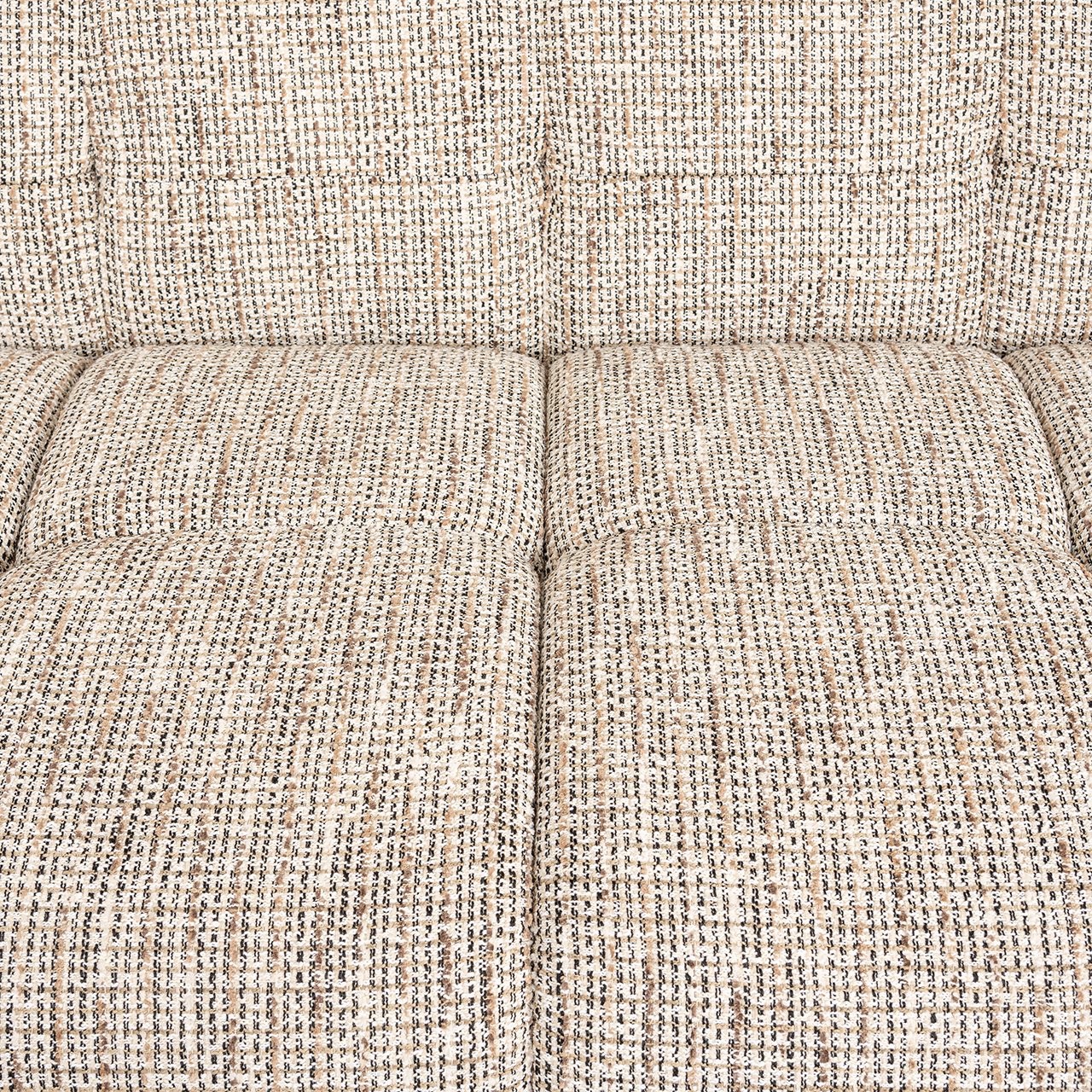 Sofa Hazel 3-Sitzer + Lounge links trendy nature (Be Trendy 01 Nature)