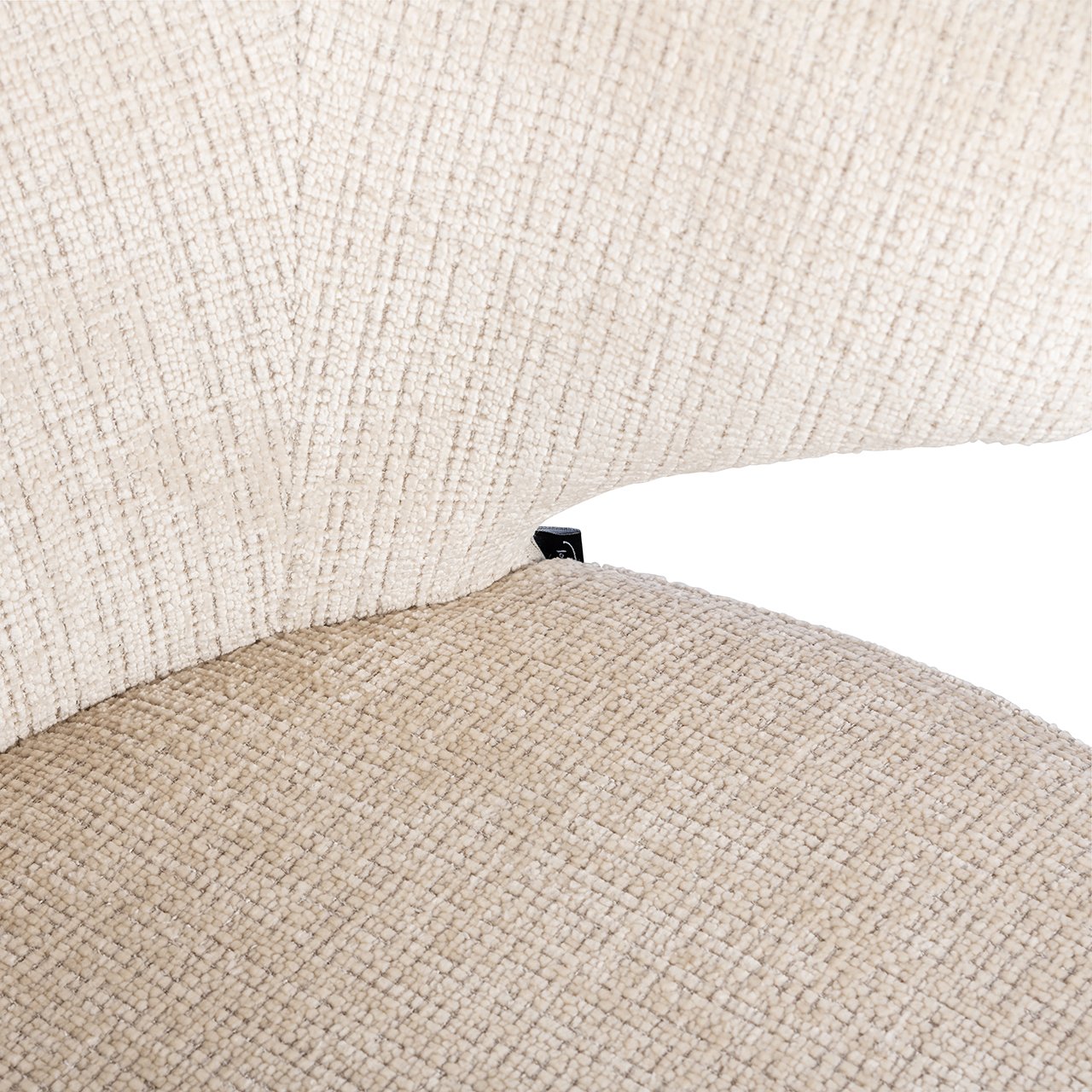 Esszimmerstuhl Gatsbi beige Chenille feuerhemmend (Niagara 902 beige)