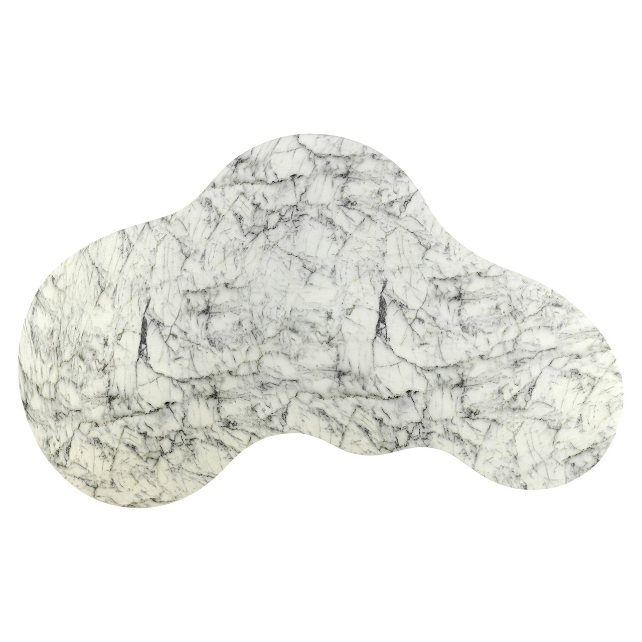 Couchtisch Rockyard faux white marble (White)