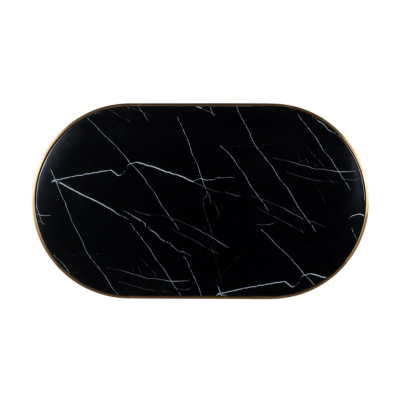 Esstisch Zenza oval (Black)