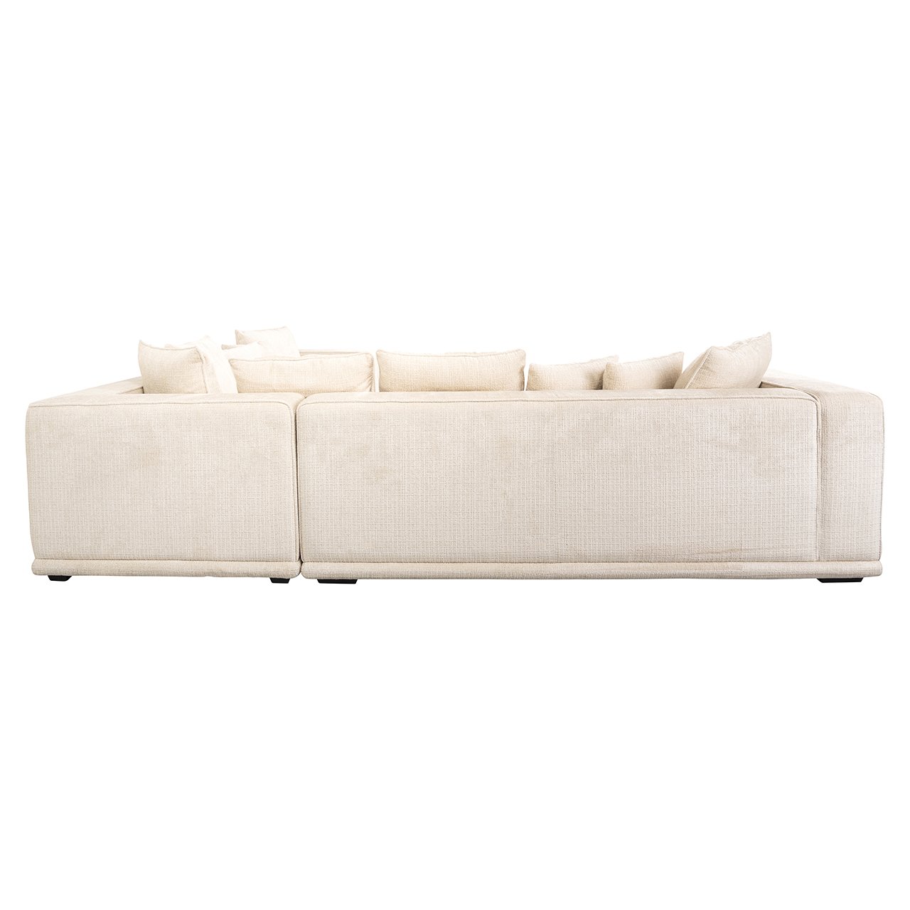 Ecksofa Lusso beige Chenille (Niagara 902 beige)