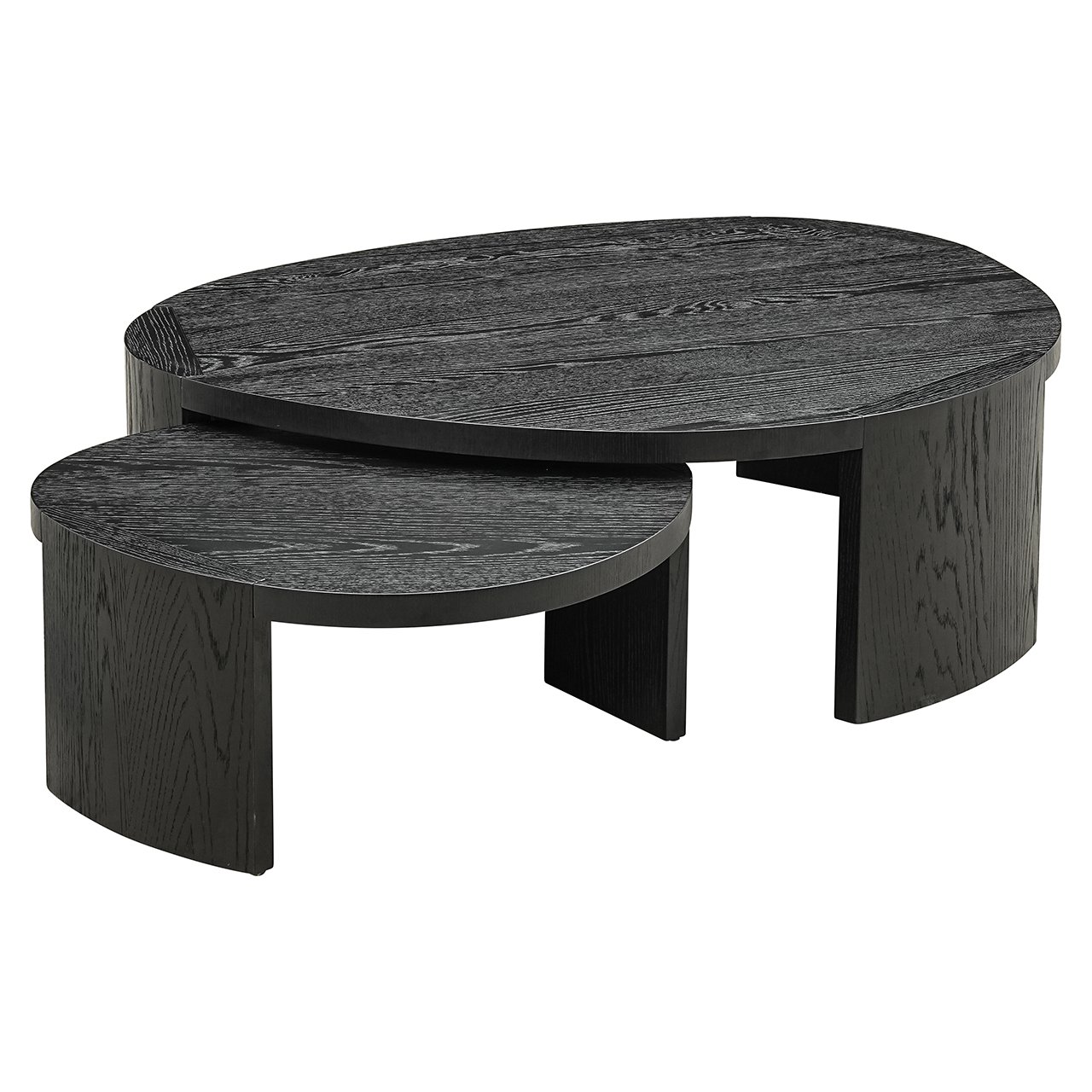 Couchtisch Navarino Set von 2 (Dark coffee)