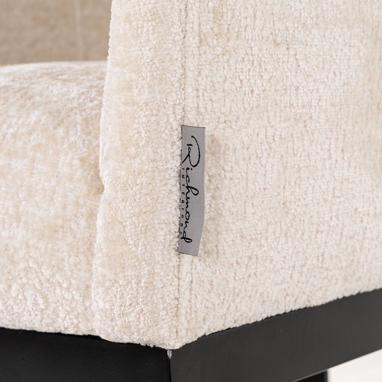 Stuhl Emerson white chenille (Bergen 900 white chenille)