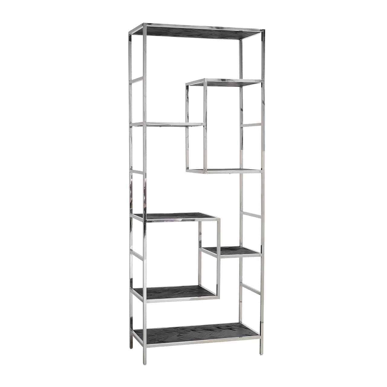 Wandschrank Blackbone silver (Black rustic)