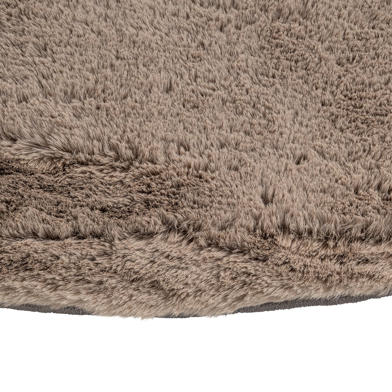 Teppich Saifo Furry 160Ø (Sand)