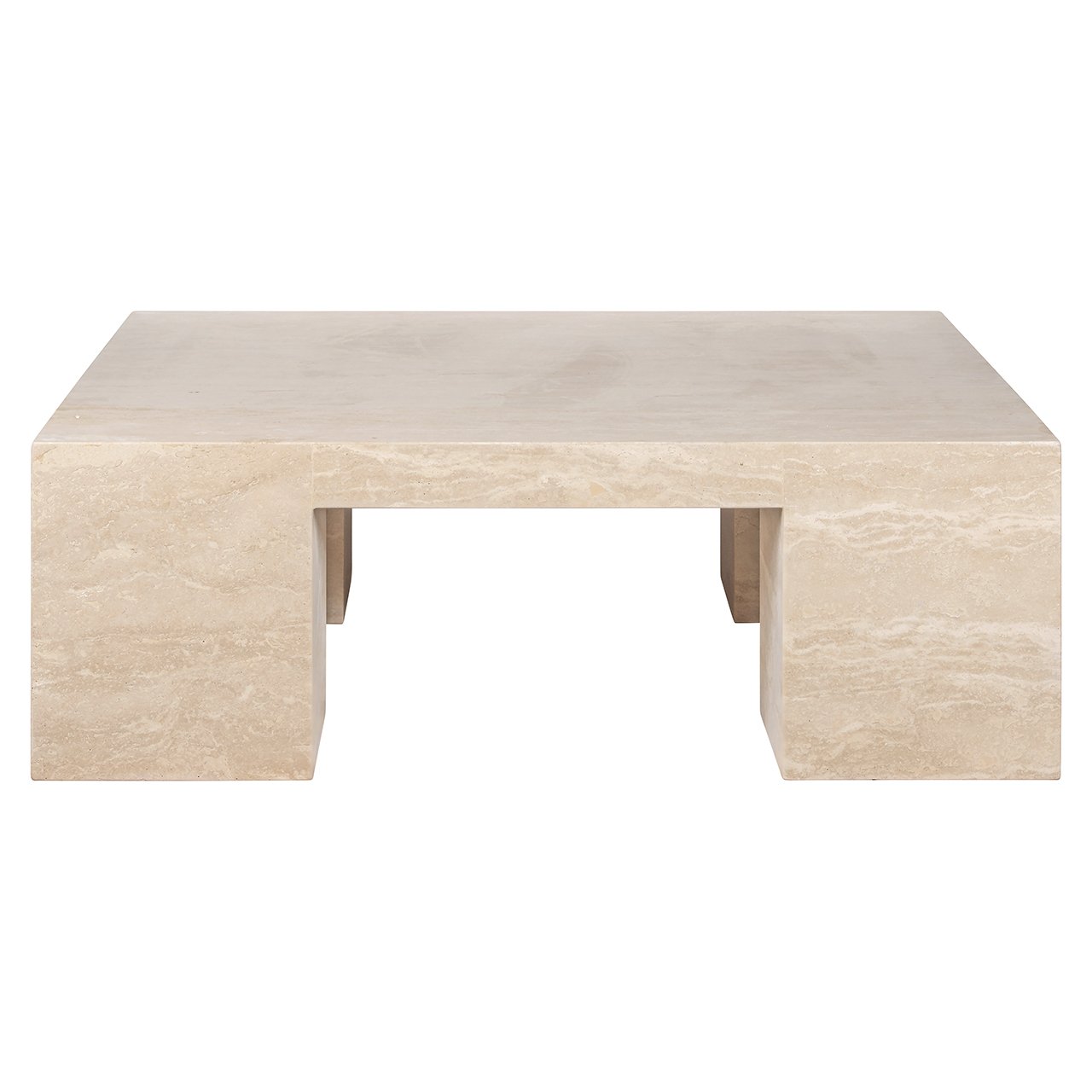 Couchtisch Biltmore Italienischer beige Travertin (Beige)