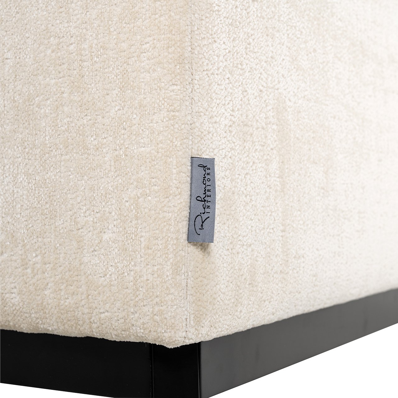 Sessel Beaudy white chenille (FR-Bergen 900 white chenille)