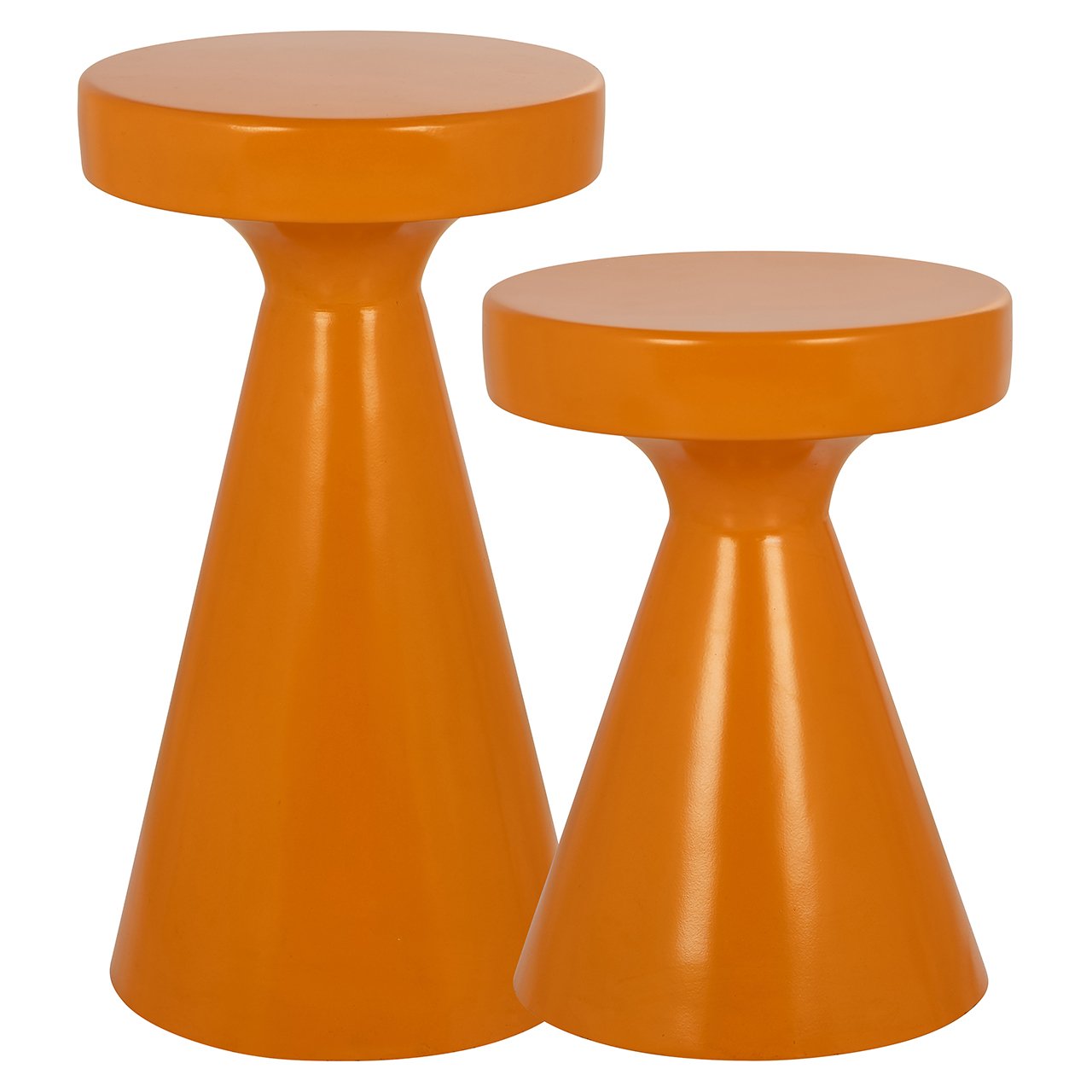 Beistelltisch Kimble orange klein 30Ø