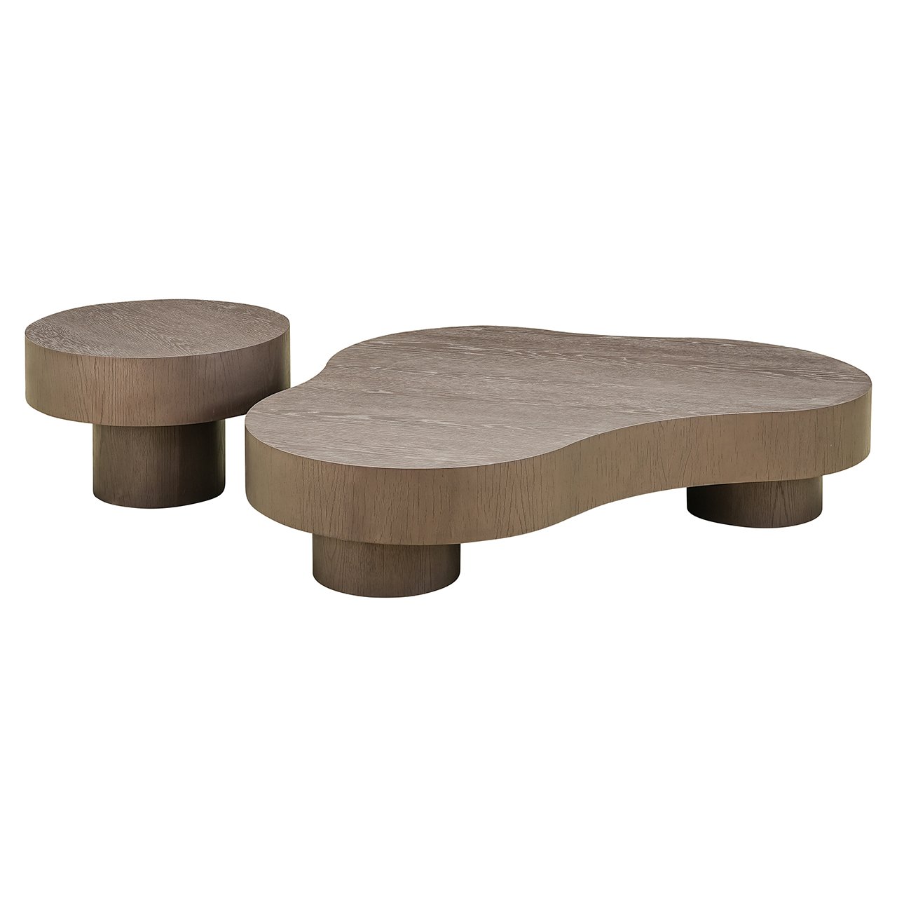 Couchtisch Bogor Set von 2 bronze (Bronze)