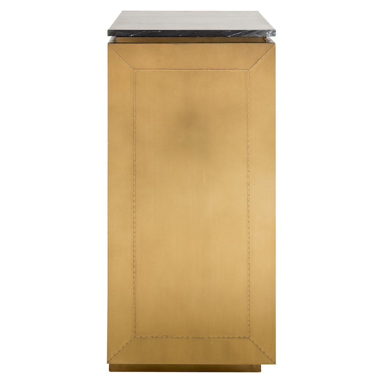 Sideboard Finsbury 2-türig (Black/gold)