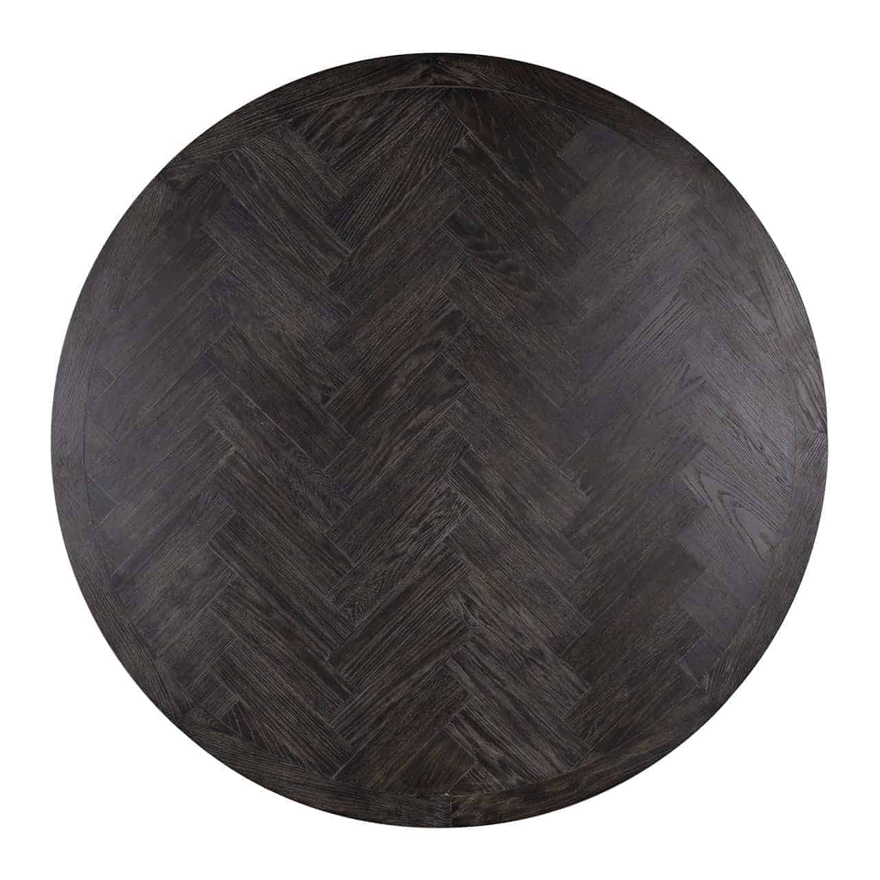 Esstisch Blackbone Ø140 silber (Black rustic)